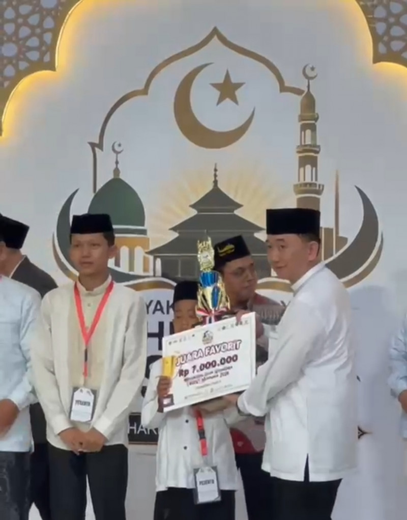 Muazin Cilik Asal Bogor Raih Juara Favorit MAN Mendunia II
