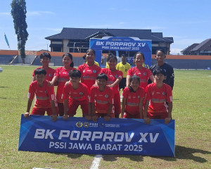 Awali Perjuangan, Tim Sepak Bola Putri Kabupaten Bekasi Taklukkan Kabupaten Bandung 1-0 di Kualifikasi Porprov 2026
